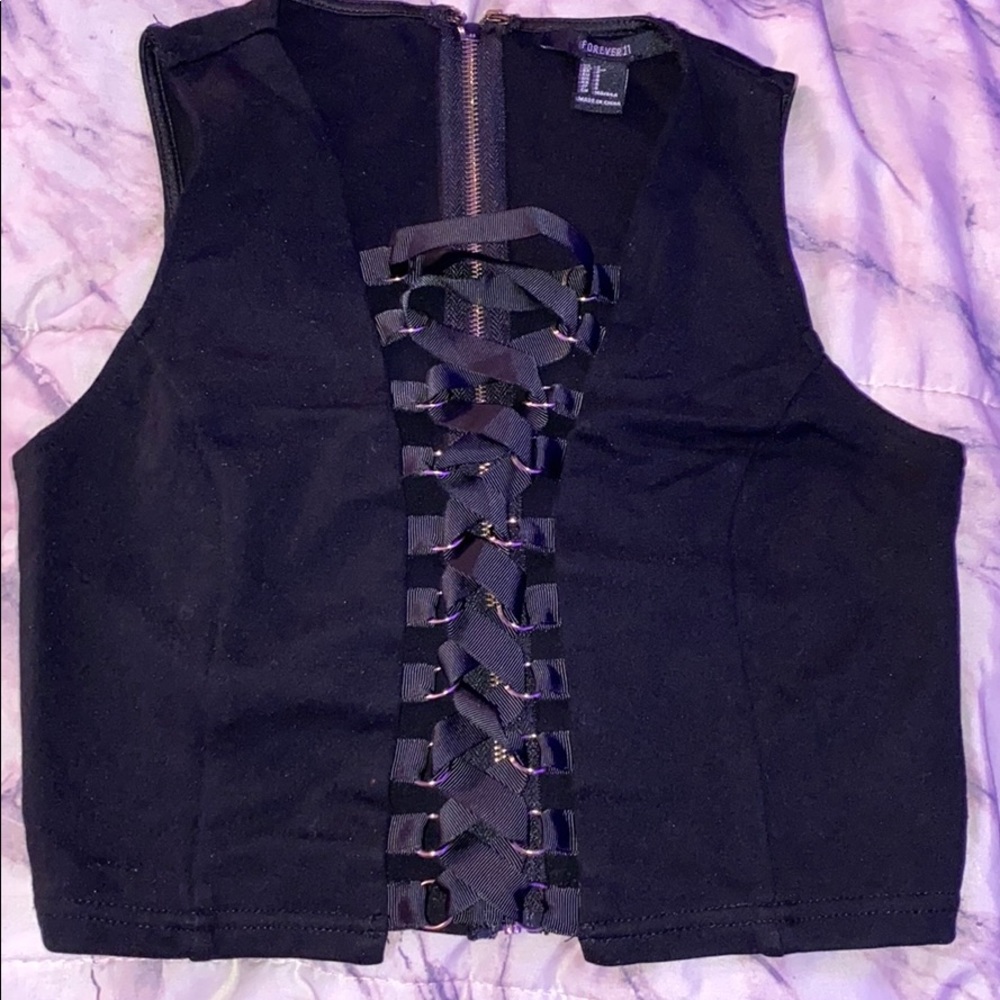 Forever 21 club crop top